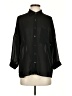 Joe Fresh 100% Polyester Black 3/4 Sleeve Blouse Size S - photo 1