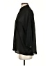 Joe Fresh 100% Polyester Black 3/4 Sleeve Blouse Size S - photo 5