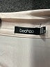 Boohoo 100% Polyester Color Block Ivory Long Sleeve Blouse Size 12 - photo 7