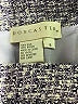 Doncaster Collection Chevron-herringbone Gray Purple Silk Skirt Size 6 - photo 3