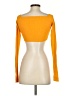 Low Classic Orange Long Sleeve Top Size S - photo 2