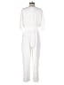 Eliza J 100% Polyester Solid White Jumpsuit Size 6 - photo 2
