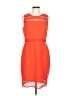 Muse 100% Polyester Orange Cocktail Dress Size 12 - photo 1