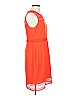 Muse 100% Polyester Orange Cocktail Dress Size 12 - photo 4