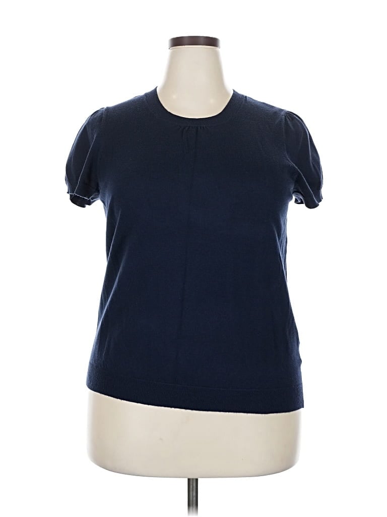 Pre-owned Fervour Cardigan Sweater In Blue