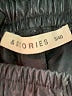 Assorted Brands Metallic Black Faux Leather Shorts Size 8 - photo 3