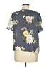 Nine Britton 100% Polyester Gray Short Sleeve Blouse Size M - photo 2