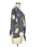 Nine Britton 100% Polyester Gray Short Sleeve Blouse Size M - photo 4