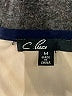 C. Luce 100% Polyester Chevron-herringbone Blue Casual Dress Size M - photo 7