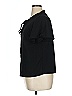 Shein Curve 100% Polyester Black Short Sleeve Blouse Size 1X - photo 5