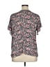 Max Studio Pink Short Sleeve Blouse Size 1X - photo 2
