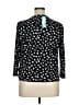 Beacon Black 3/4 Sleeve Blouse Size XL - photo 2