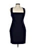 Likely Solid Blue Cocktail Dress Size 10 - photo 1