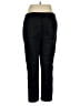 rsvp by TALBOTS 100% Cotton Chevron-herringbone Black Casual Pants Size 14 - photo 2