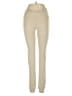 Baci Solid Tan Casual Pants Size S - photo 1
