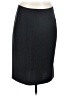 Theory Solid Black Wool Skirt Size 12 - photo 1