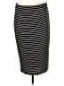 Vince Camuto Stripes Black Casual Skirt Size L - photo 1
