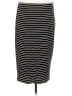 Vince Camuto Stripes Black Casual Skirt Size L - photo 2