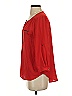 My Michelle 100% Polyester Red 3/4 Sleeve Blouse Size S - photo 5