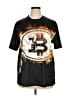 Unbranded 100% Polyester Black Short Sleeve Top Size XL - photo 1