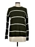 Bobeau 100% Acrylic Stripes Green Pullover Sweater Size M - photo 1