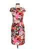 AGB Print Pink Cocktail Dress Size 6 - photo 1