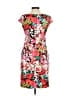 AGB Print Pink Cocktail Dress Size 6 - photo 2