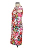 AGB Print Pink Cocktail Dress Size 6 - photo 5