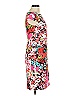 AGB Print Pink Cocktail Dress Size 6 - photo 4