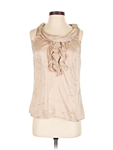 Susan Bristol Sleeveless Silk Top (view 1)