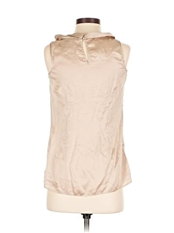 Susan Bristol Sleeveless Silk Top (view 2)