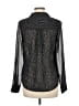 Guess 100% Polyester Polka Dots Black Long Sleeve Blouse Size M - photo 2