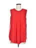 Vince Camuto 100% Polyester Red Sleeveless Blouse Size M - photo 1