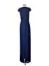 JS Collections Blue Casual Dress Size OS - photo 2