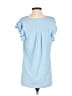 Dear Scarlett Blue Short Sleeve Top Size S - photo 2