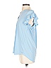 Dear Scarlett Blue Short Sleeve Top Size S - photo 5