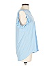 Dear Scarlett Blue Short Sleeve Top Size S - photo 4