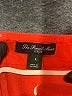 J.Crew 100% Cotton Solid Red Orange Formal Skirt Size 2 - photo 4