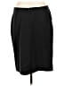 Lena Gabrielle 100% Polyester Solid Black Formal Skirt Size 12 - photo 2