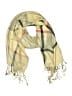Unbranded Yellow Brown Scarf One size - photo 1