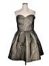 Charlotte Russe Metallic Silver Cocktail Dress Size XL - photo 1