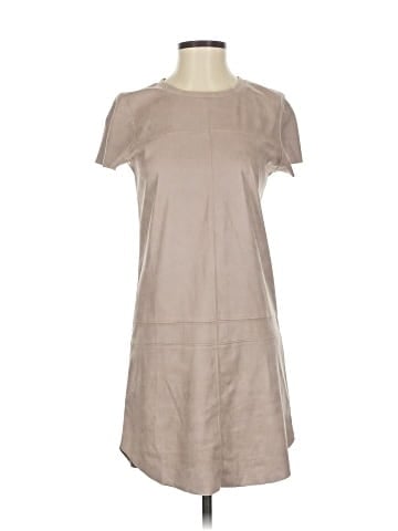 Lavender Brown Casual Dress (view 1)