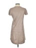 Lavender Brown 100% Polyester Solid Tan Casual Dress Size XS - photo 2