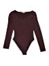 Charlotte Russe Burgundy Bodysuit Size S - photo 1