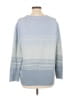 Ella Moss Stripes Blue Pullover Sweater Size L - photo 2