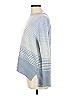 Ella Moss Stripes Blue Pullover Sweater Size L - photo 5