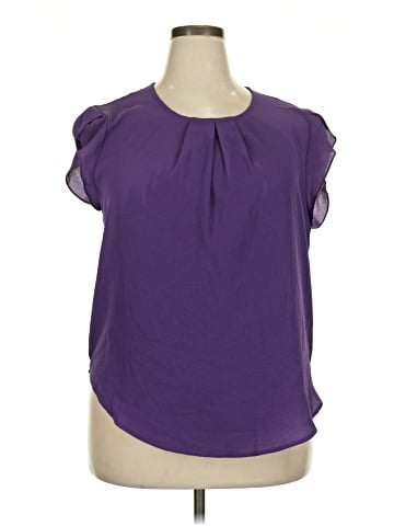 Unbranded Short Sleeve Blouse (view 1)