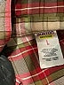 Burton Plaid Burgundy Long Sleeve Button-Down Shirt Size L - photo 7