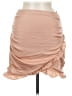 Fashion Nova 100% Polyester Solid Tan Formal Skirt Size M - photo 1