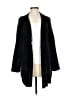 Very J 100% Polyester Black Cardigan Size M - photo 1